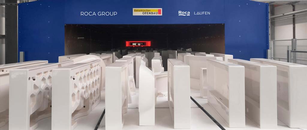 Pierwszy elektryczny piec tunelowy do produkcji ceramiki sanitarnej