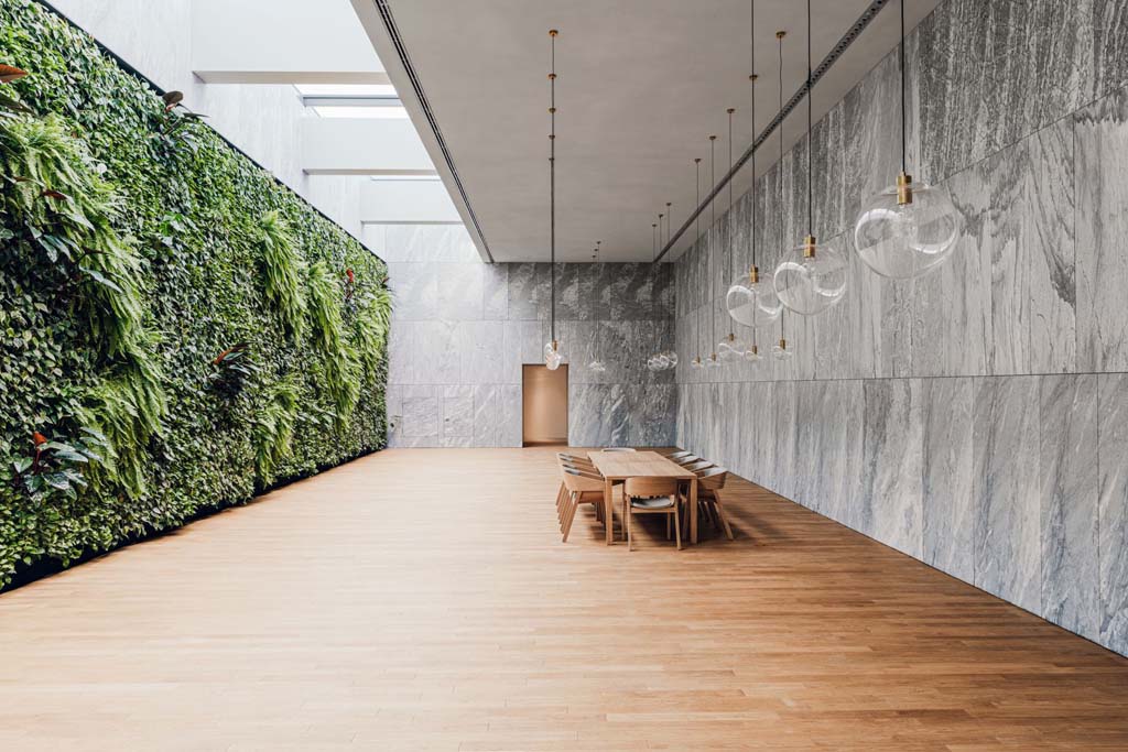 Sala bankietowa w Muzeum Historii Polski w Warszawie - sufit akustyczny Rockfon Mono Acoustic Sala bankietowa w Muzeum Historii Polski w Warszawie - sufit akustyczny Rockfon Mono Acoustic